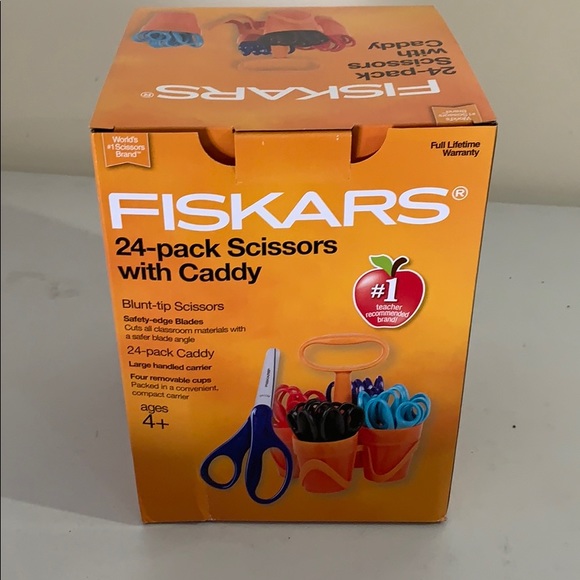 Fiskars 24-Pk Scissors - Picture 2 of 2